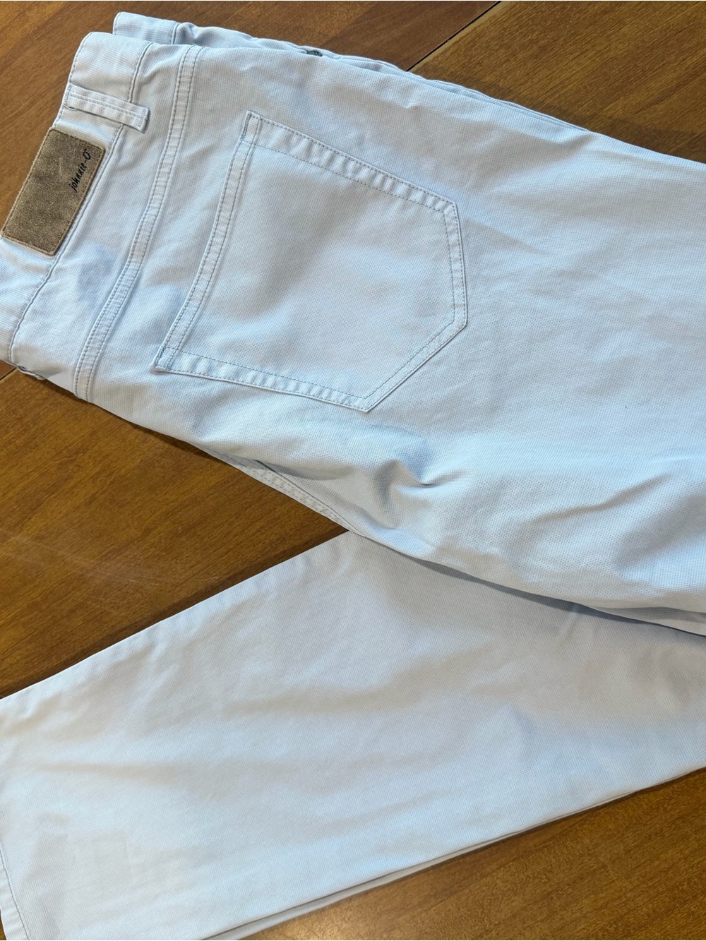 Johnnie O Light Blue shale pants - Casual Straight Fit